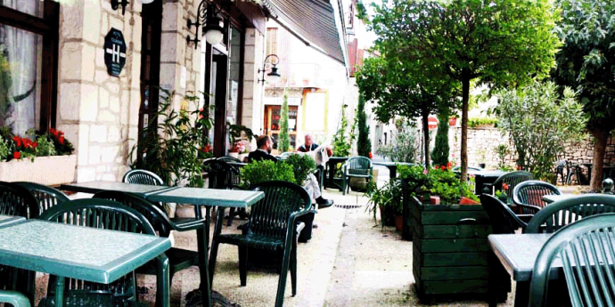 hotel restaurant souillac terrasse calme